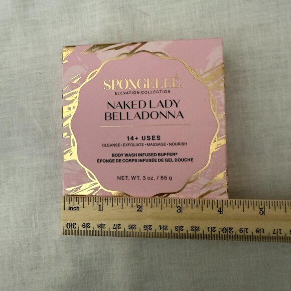 Spongelle Elevation Collection Naked Lady Belladonna Body Wash Buffer 14+ Uses - Picture 5 of 6